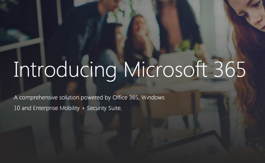 Introducing Microsoft 365 Business for Small Medium Business